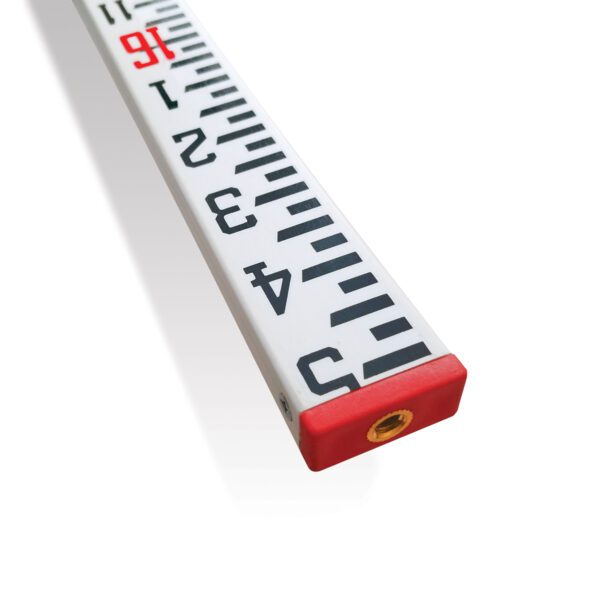 SITE PRO, SCR 16-ft Fiberglass Leveling Rod (CR) - 8ths (INCHES)