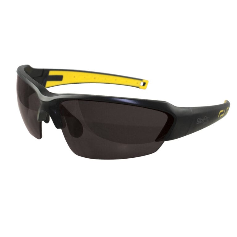 SITE PRO, SHIRAZ SPORT BLACK SAFETY SUNGLASSES