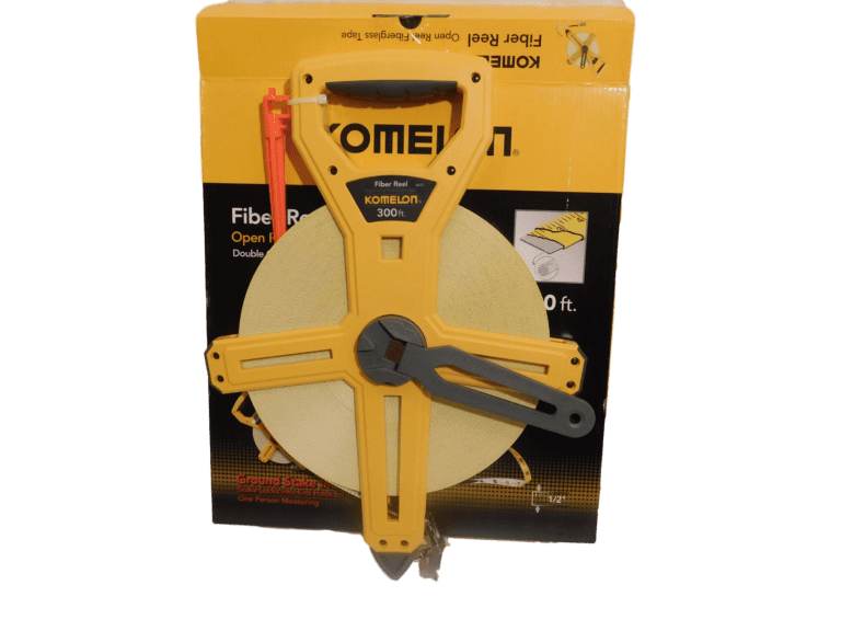 Komelon 6611 Open Reel Glasvezel Meetlint, 100-Voet