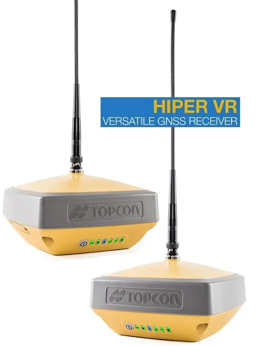 Topcon Chargeur double pour Topcon HiPer II Receivers FX CX SET-X 