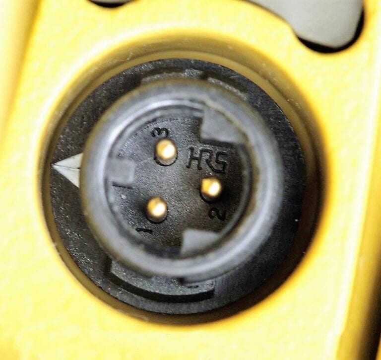 POWER/CABLE 12V TO TOPCON 900/9000/IS 3 PIN PORT