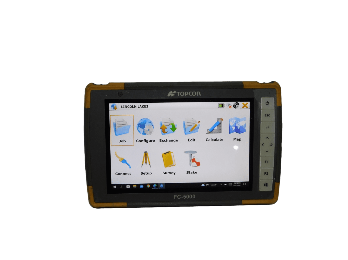 Topcon FC5000 Tablet Computer Windows 10