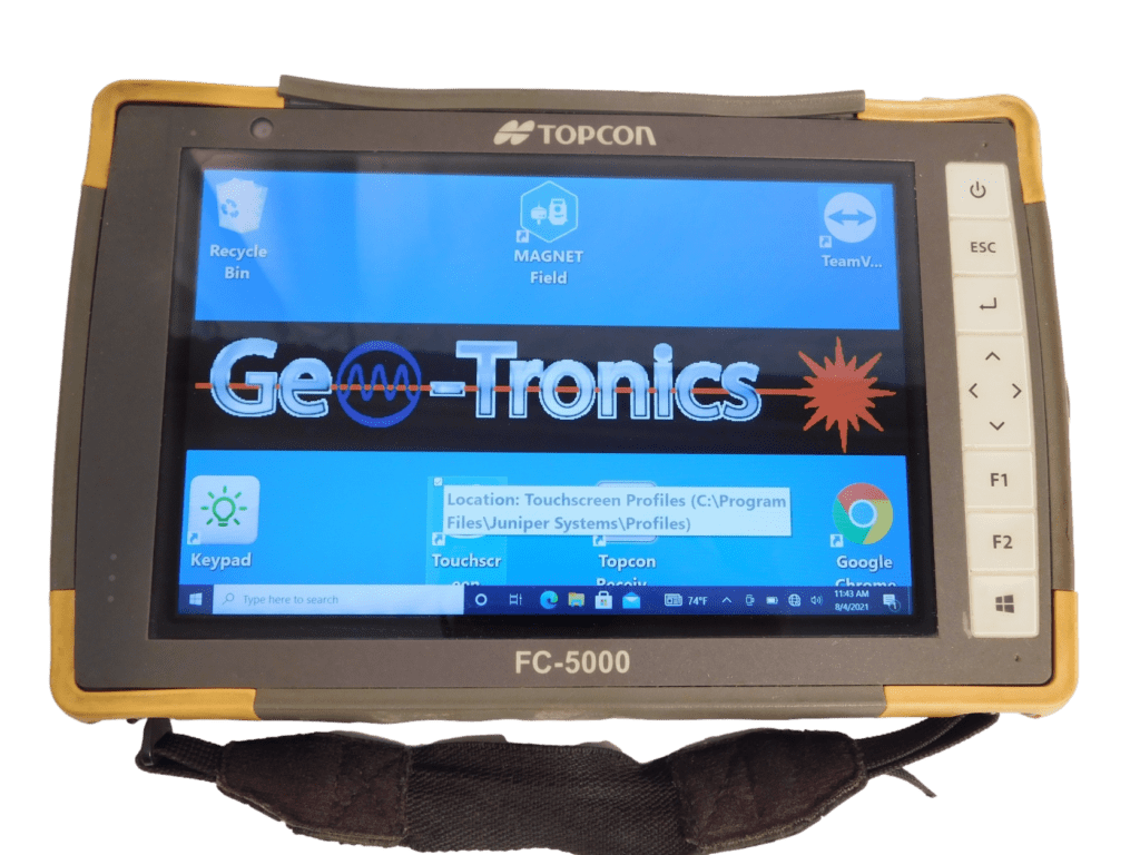 Topcon FC5000 Tablet Computer Windows 10