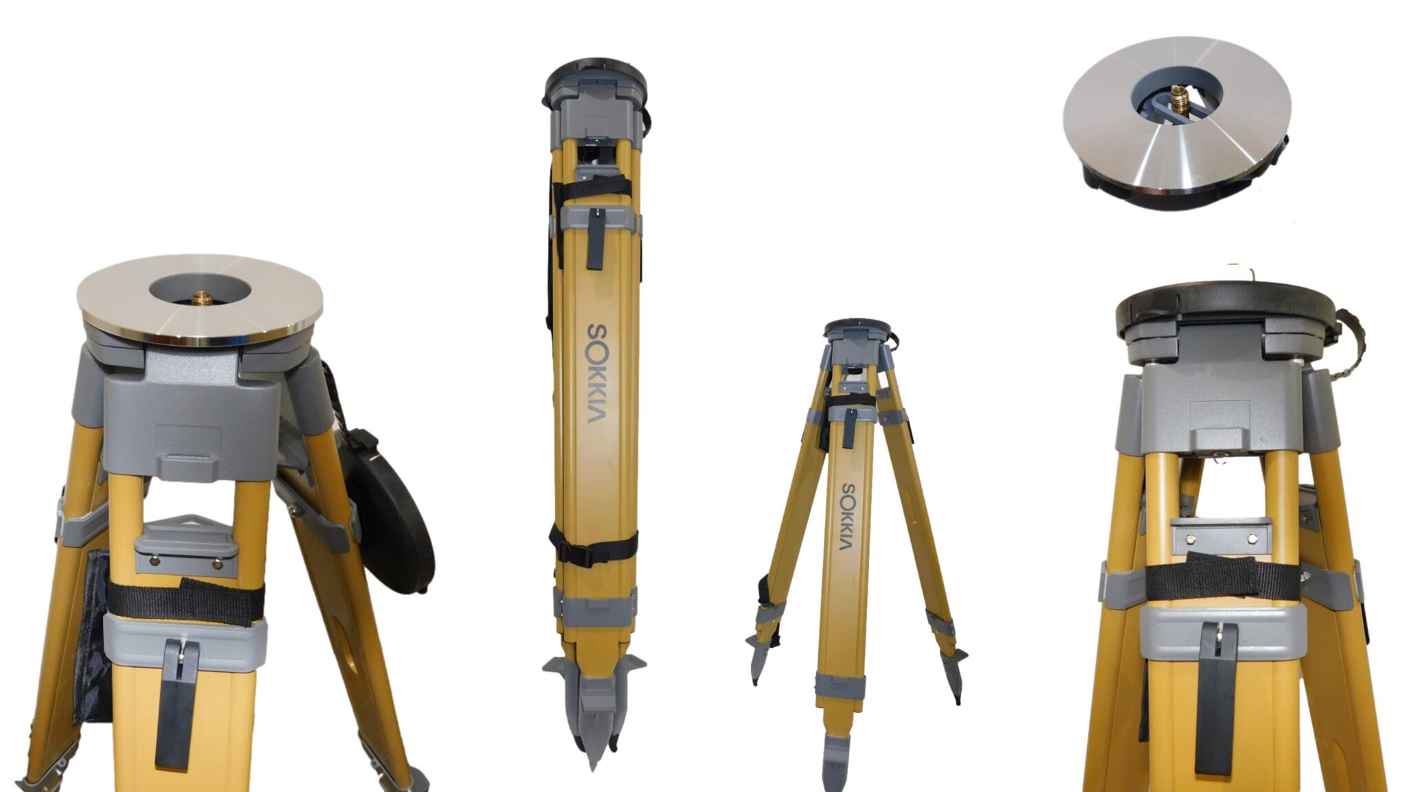 Sokkia SK15 Wood Fiberglass Tripod Quick Clamp 103065001 Deaton's