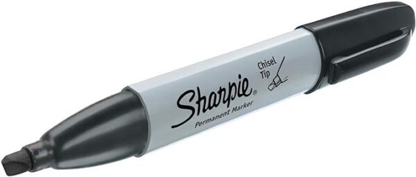 SHARPIE-Black Marker- Chisel Tip
