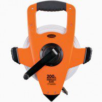 KESON, 200' FIBERGLASS TAPE 3X Rewind- Tenths - OTRS10200H