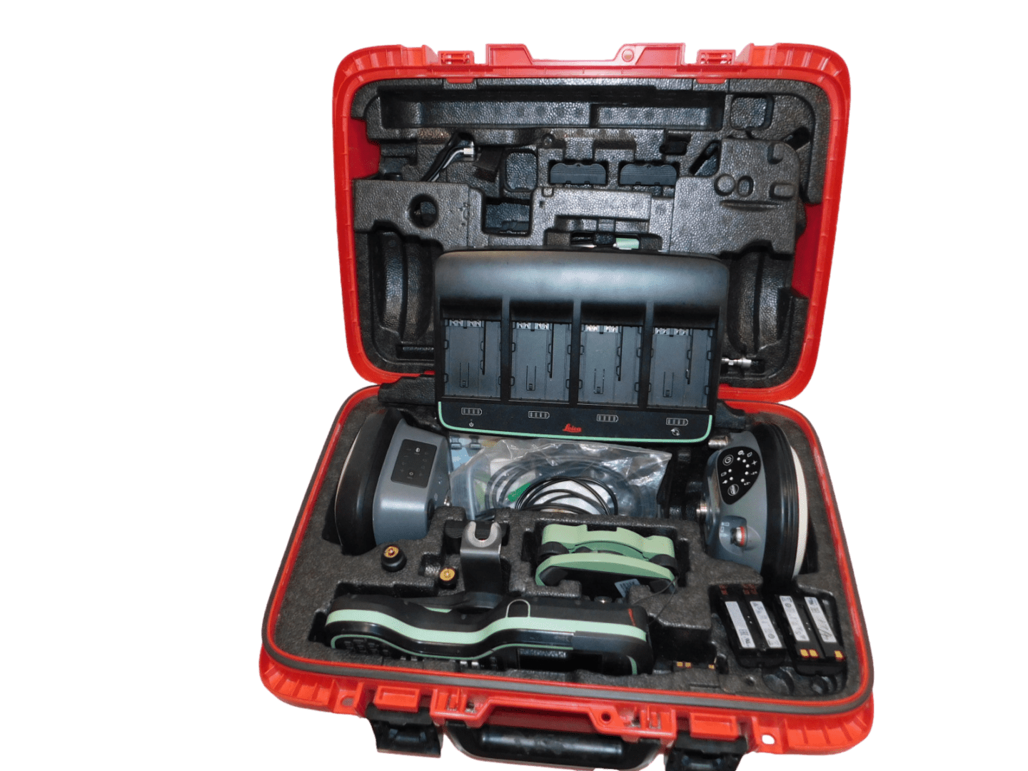 Pre-Owned, Leica GNSS GS16 Base/ GS18 Rover Kit with Controller