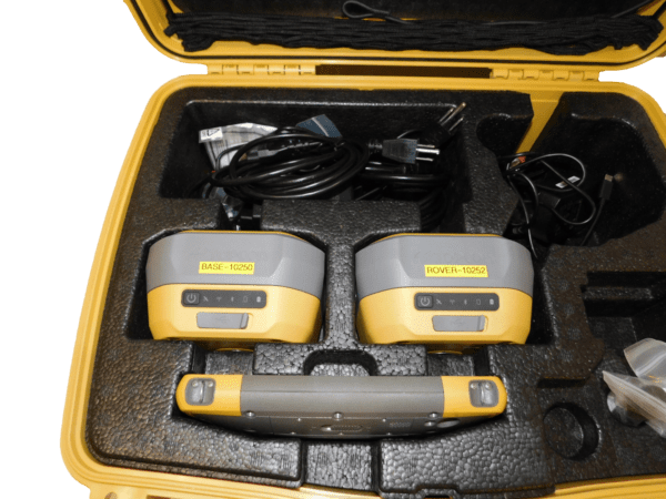 Topcon Base Rover Machine Mount Pre-Owned, Topcon Hiper XR Base/Rover Kit UHF with FC-6400 & Software ...